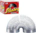 The Original Slinky Walking Spring Toy, 2.75-inch Diameter Metal Slinky, Fidget Toys